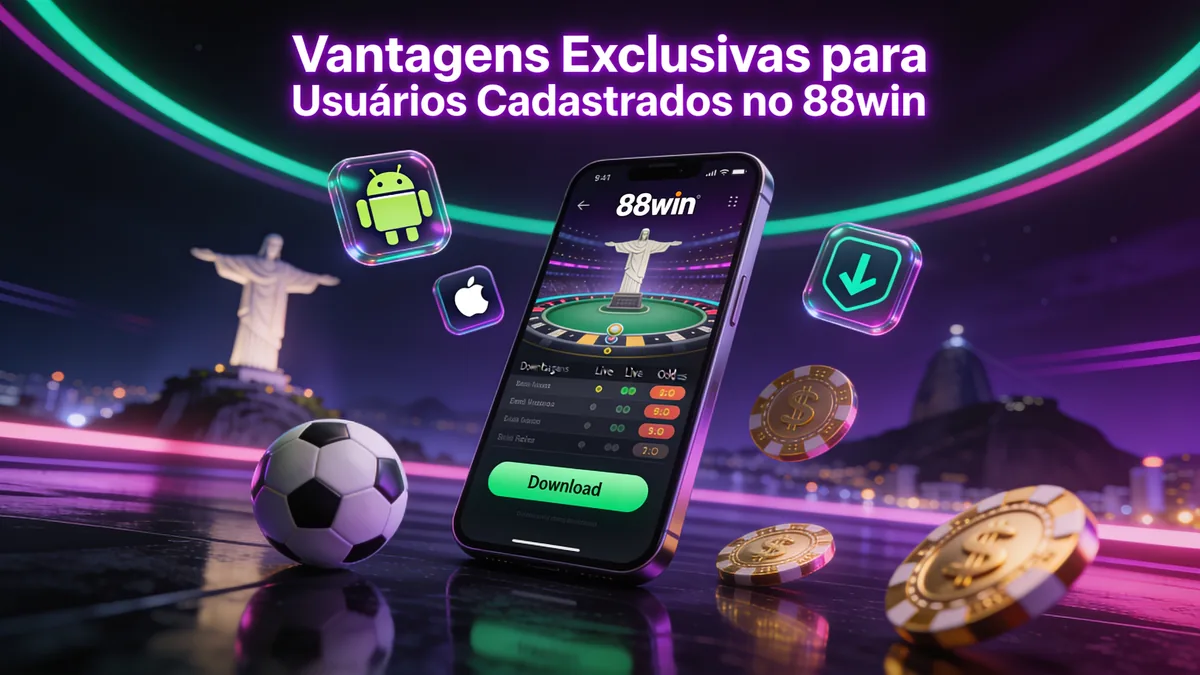 Vantagens Exclusivas para Usuários Cadastrados no 88win: guia de 88win para jogadores no Brasil